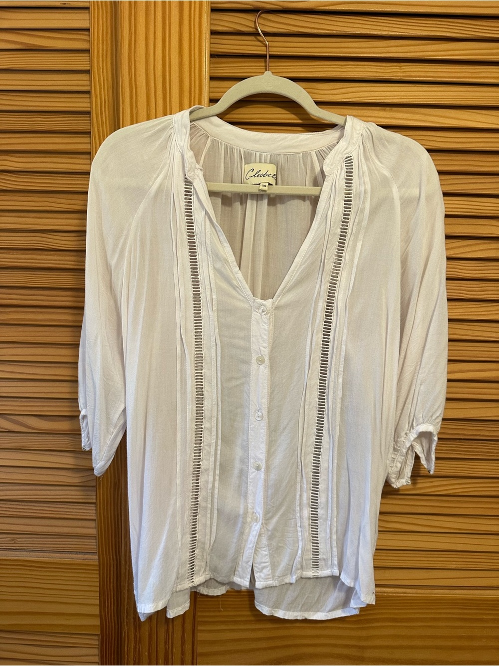 Colonels white blouse XS